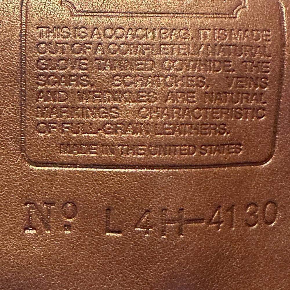 NOT FOR SALE  Coach Vintage MacDougal Zip - Picture 7 of 9